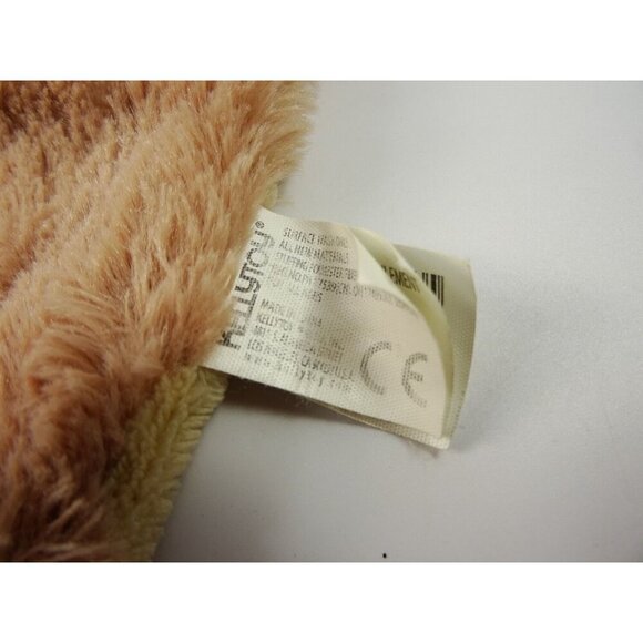 Kellytoy Brown Bear Lovey Rattle Security Blanket Plush Baby Toy - Picture 4 of 5